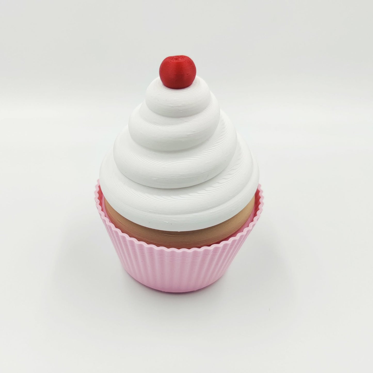 Mini poubelle à diamants en forme de cupcake