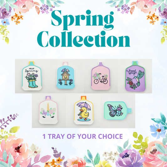 Diamond Painting Tray With Lid (Spring Collection)(V3)