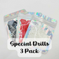 Diamants spéciaux (lot de 3)