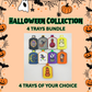 Paquet valeur de 4 plateaux (collection d'Halloween (V4)