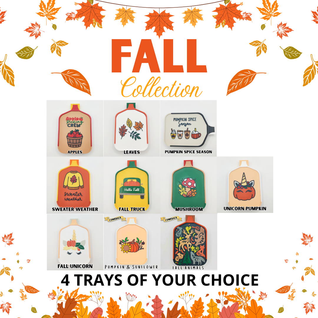 Fall Collection 4 Trays Bundle (V4)