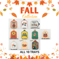 Paquet valeur de 10 plateaux (collection d'automne)(V4)