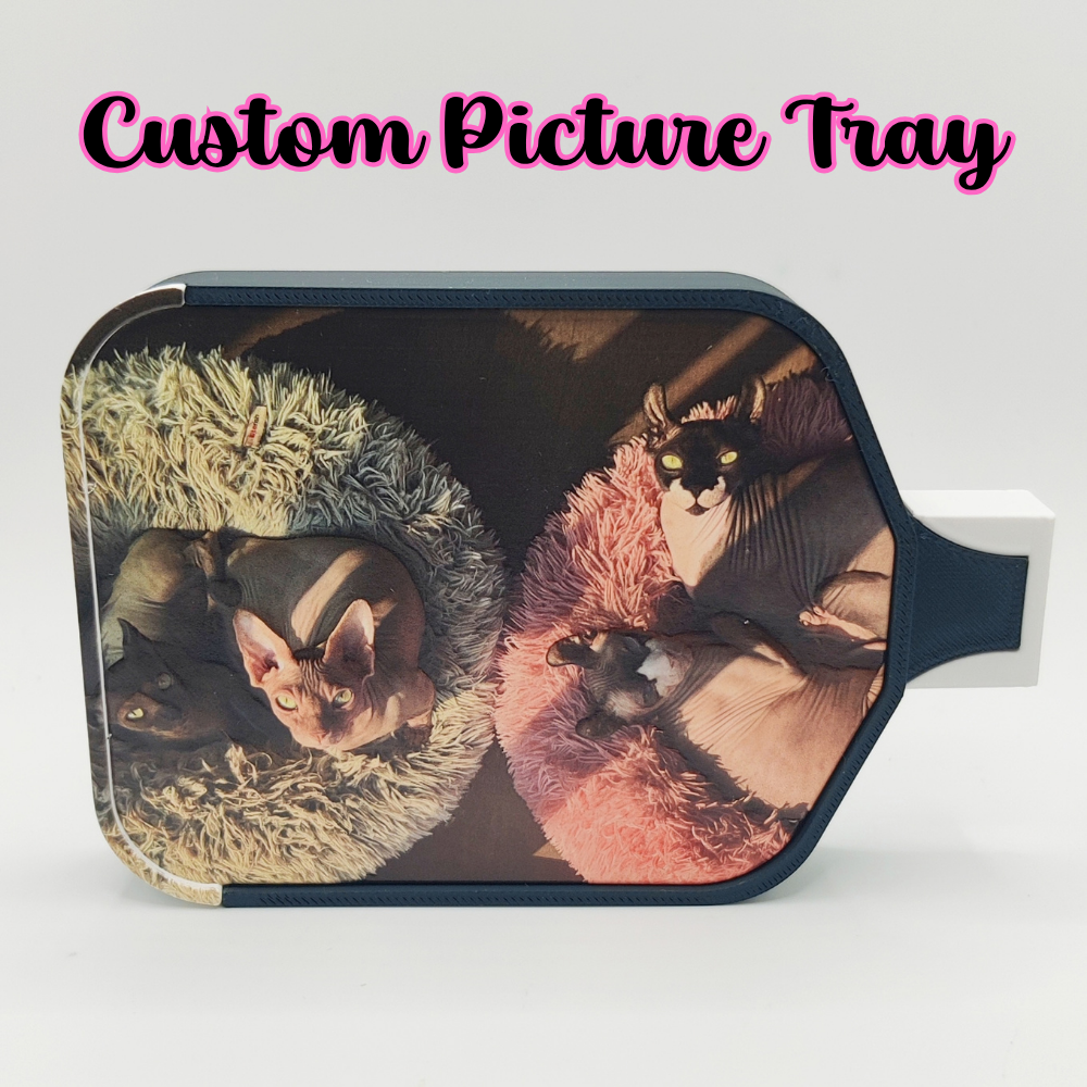 Diamond Painting Tray With Custom Picture (Regular Size) (V4/Premium Lid)