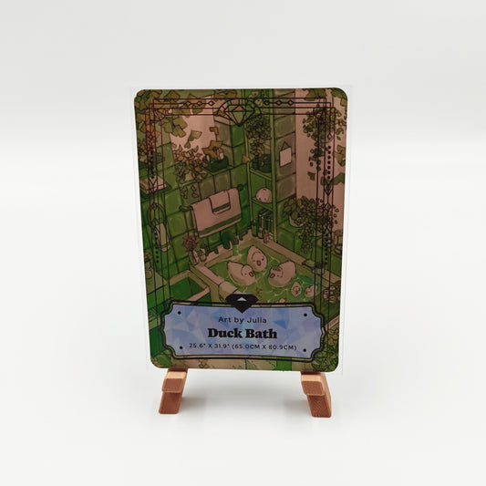 Mini chevalet pour carte (vide)